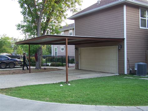 metal carport in front of house|attaching carport to existing roof.